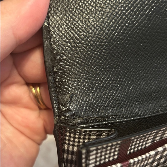 Coach Women's Wallets Collection - Lot of 4: Black, Blue, Plaid and Yellow - Picture 13 of 16